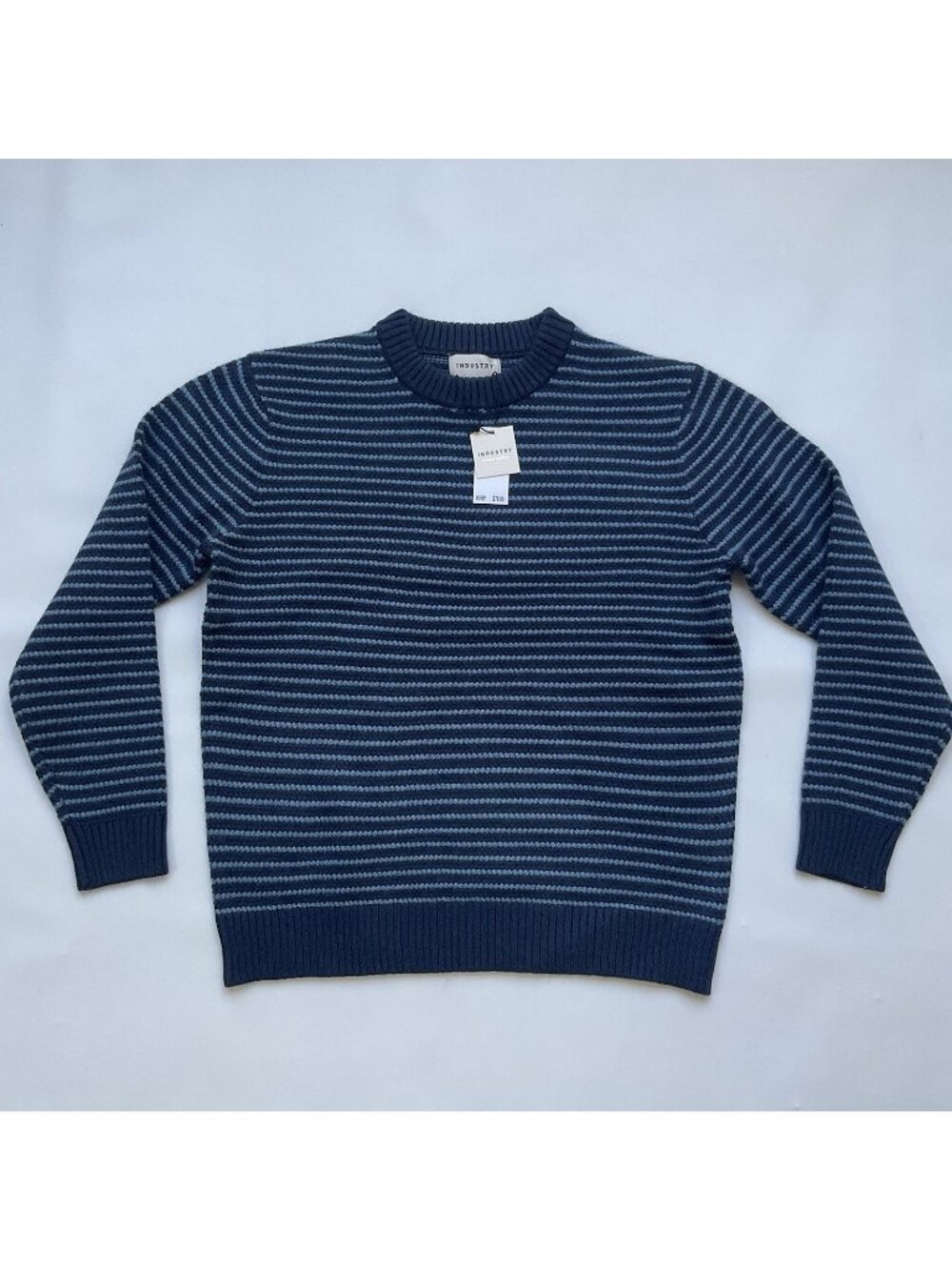 $78 Industry By Republic Men’s Pullover Sweater Comfortable In Navy Size S